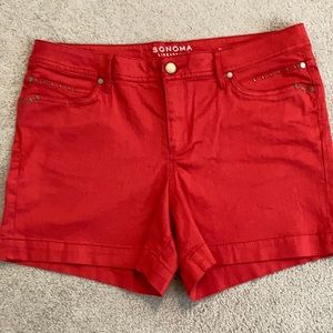 NWOT Coral Denim Shorts 16